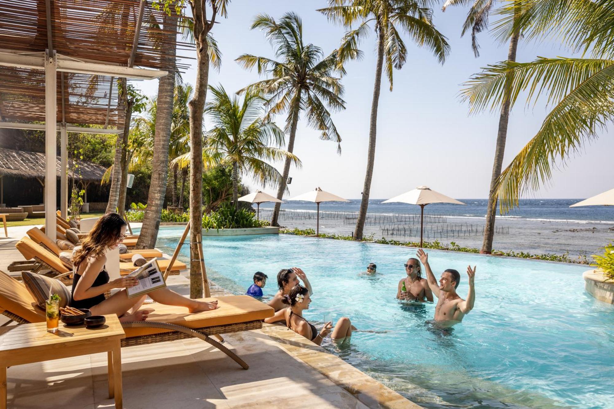 Semaya Beach Resort Tanglad Luaran gambar